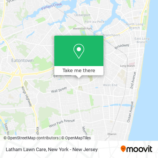 Latham Lawn Care map