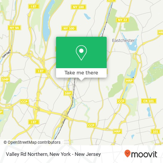 Mapa de Valley Rd Northern