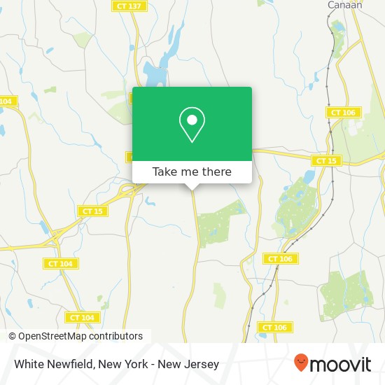 White Newfield map