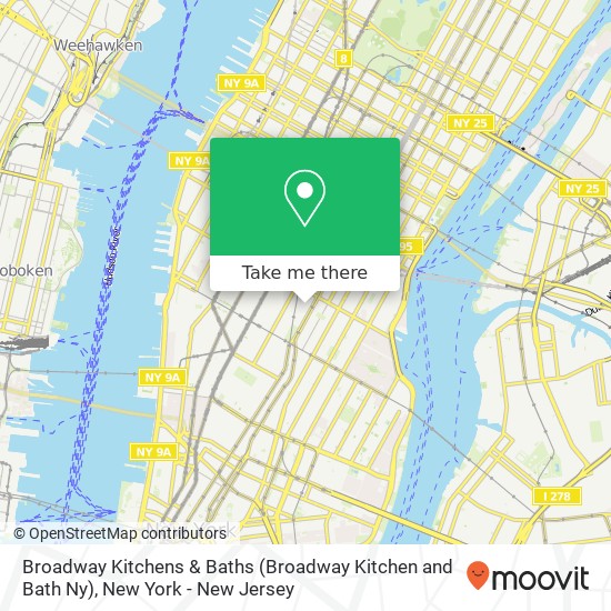 Mapa de Broadway Kitchens & Baths (Broadway Kitchen and Bath Ny)