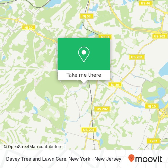 Davey Tree and Lawn Care map