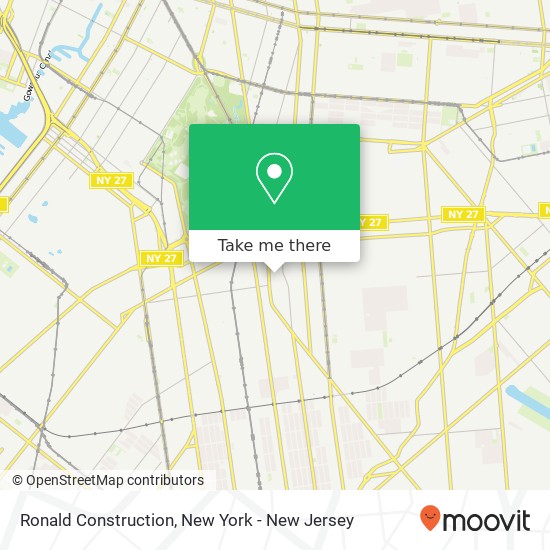 Ronald Construction map