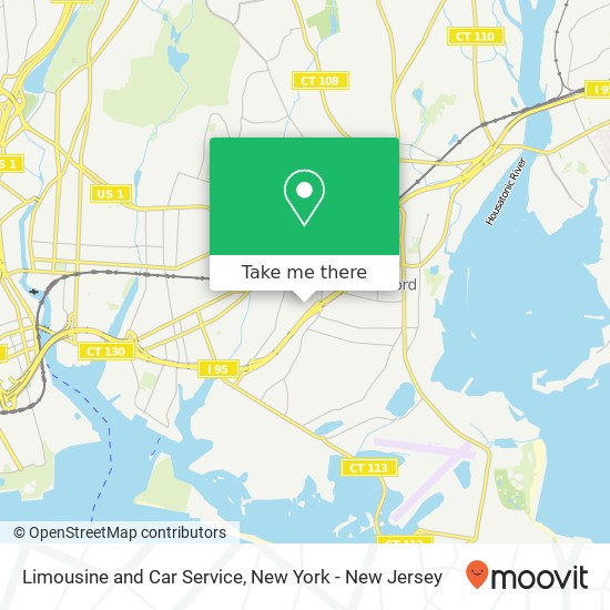 Limousine and Car Service map