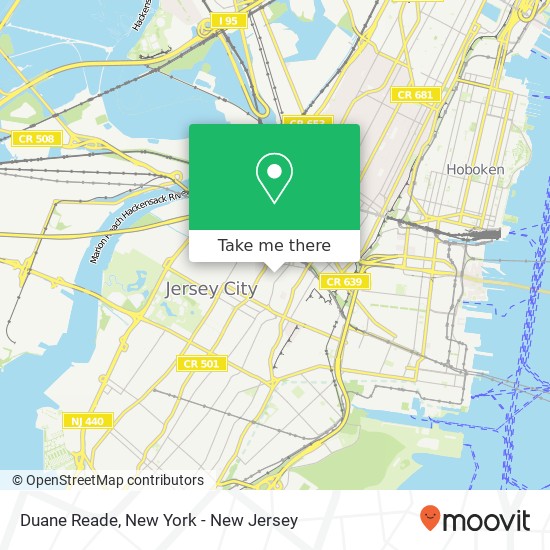 Mapa de Duane Reade