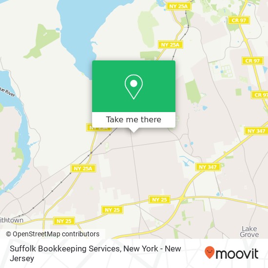 Suffolk Bookkeeping Services map
