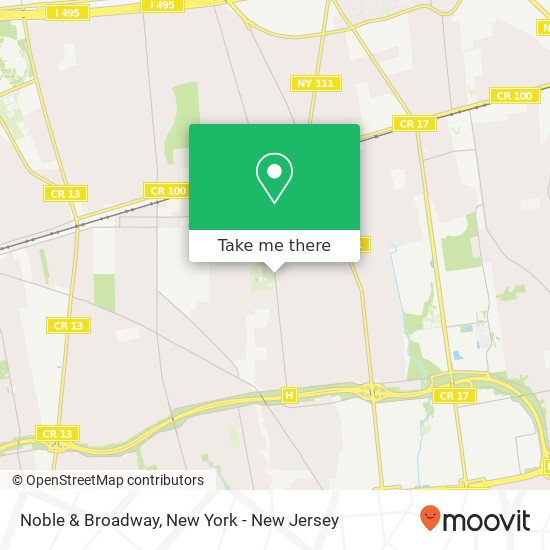 Noble & Broadway map