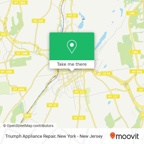 Triumph Appliance Repair map