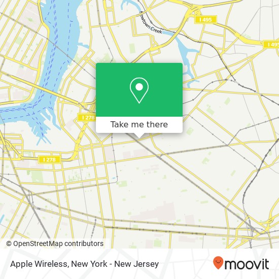 Apple Wireless map