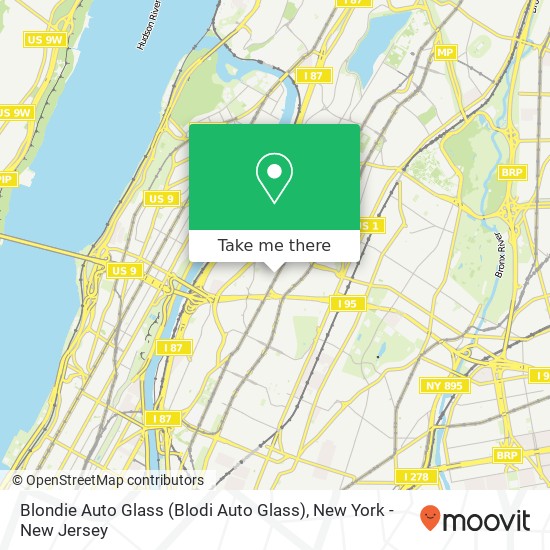 Blondie Auto Glass (Blodi Auto Glass) map