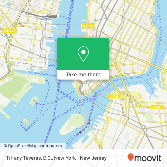 Mapa de Tiffany Taveras, D.C.