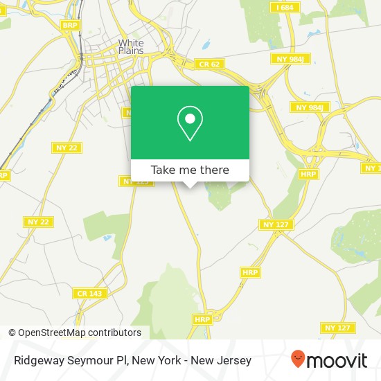 Mapa de Ridgeway Seymour Pl