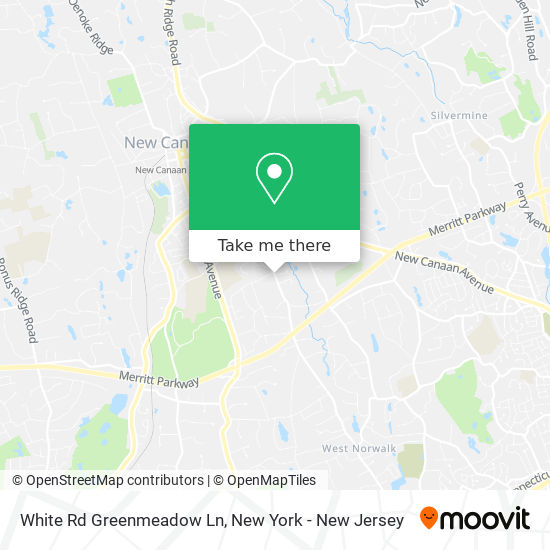 Mapa de White Rd Greenmeadow Ln