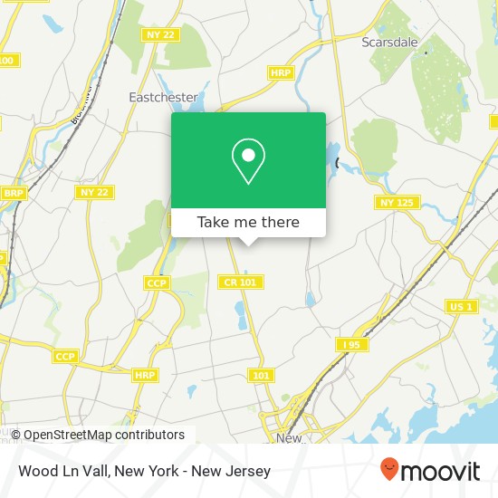 Wood Ln Vall map