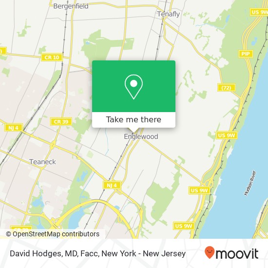 Mapa de David Hodges, MD, Facc