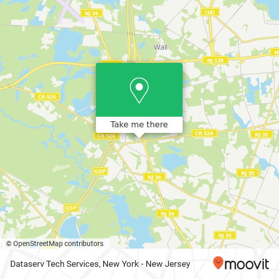Dataserv Tech Services map