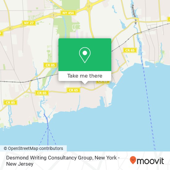 Mapa de Desmond Writing Consultancy Group