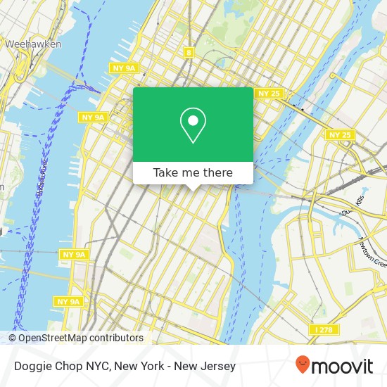 Doggie Chop NYC map