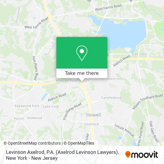 Levinson Axelrod, P.A. (Axelrod Levinson Lawyers) map