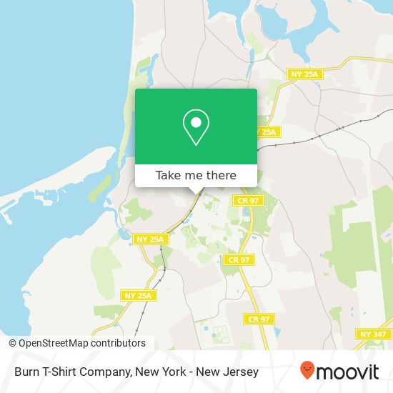 Burn T-Shirt Company map