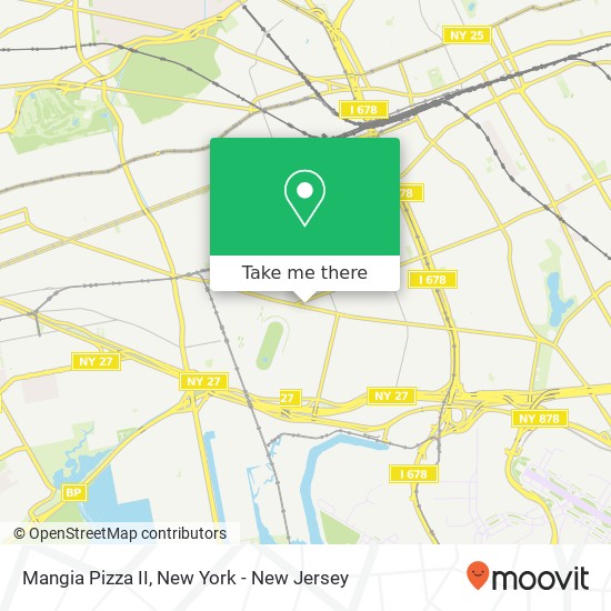 Mapa de Mangia Pizza II