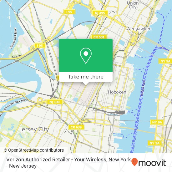 Mapa de Verizon Authorized Retailer - Your Wireless