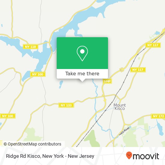 Mapa de Ridge Rd Kisco