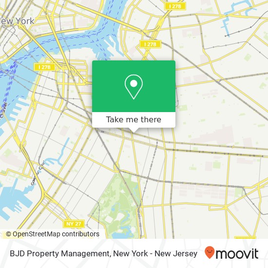 Mapa de BJD Property Management