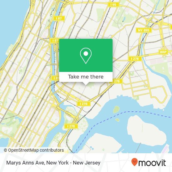 Mapa de Marys Anns Ave