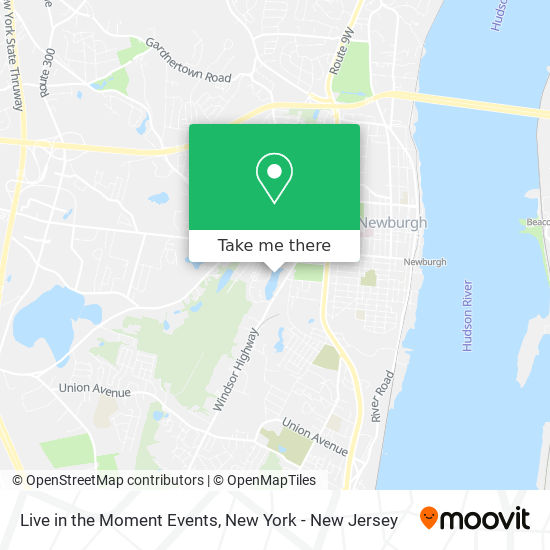 Mapa de Live in the Moment Events