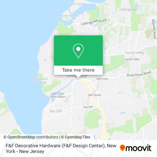 F&F Decorative Hardware (F&F Design Center) map