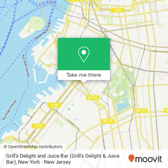 Mapa de Grill's Delight and Juice Bar