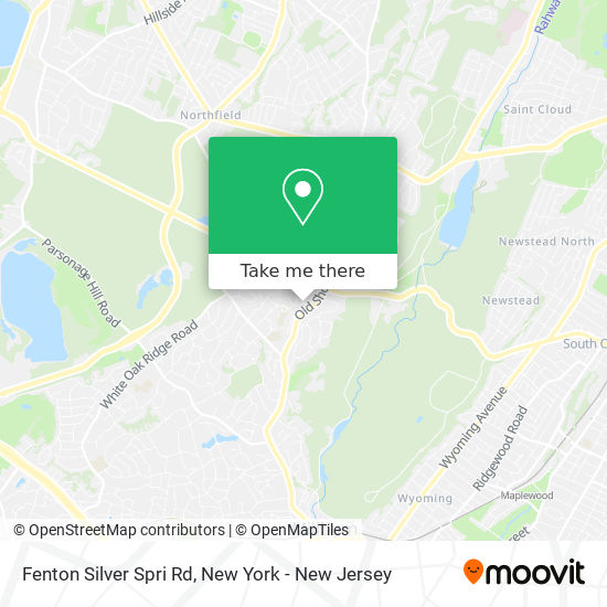 Mapa de Fenton Silver Spri Rd