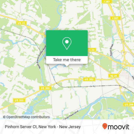 Mapa de Pinhorn Server Ct