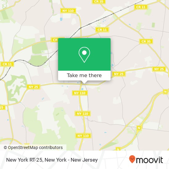 Mapa de New York RT-25
