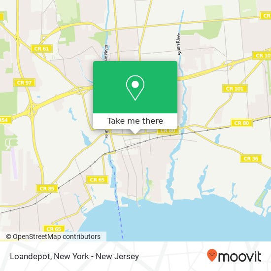 Loandepot map