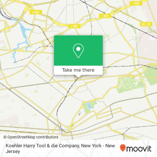 Koehler Harry Tool & die Company map