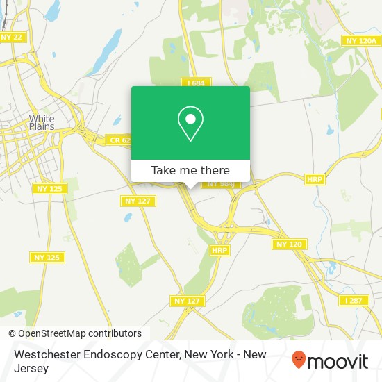 Westchester Endoscopy Center map