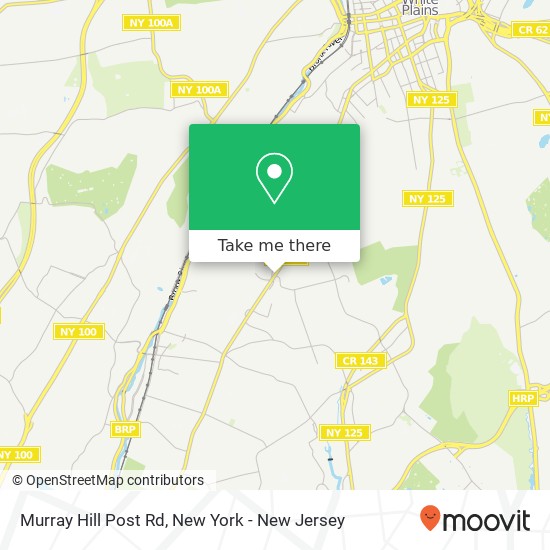 Murray Hill Post Rd map