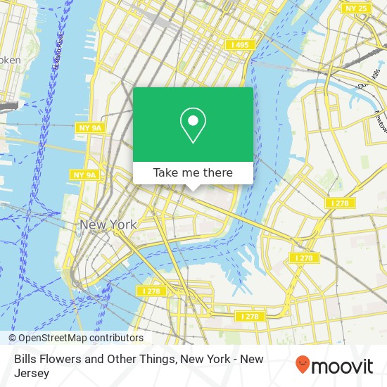 Bills Flowers and Other Things map