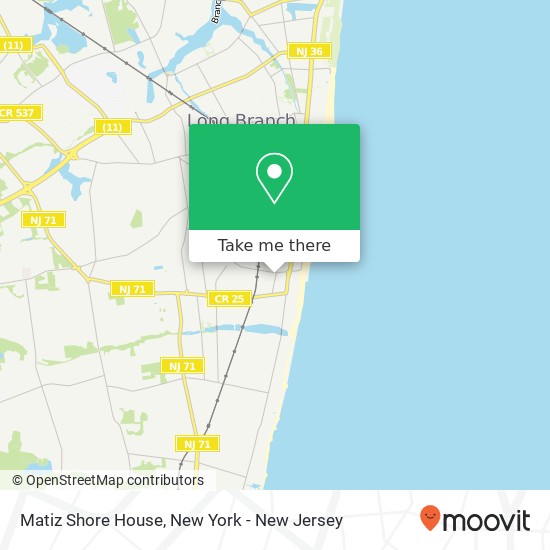 Mapa de Matiz Shore House