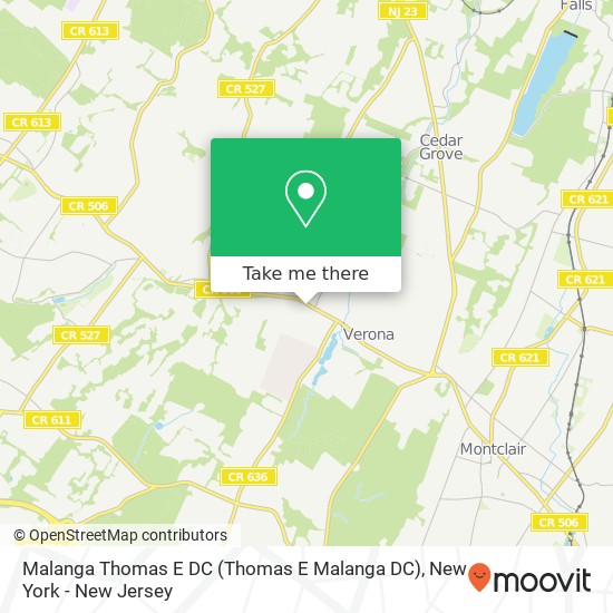 Malanga Thomas E DC map