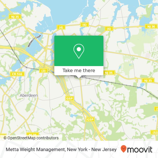 Metta Weight Management map