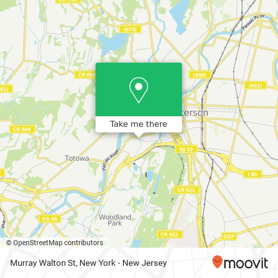 Murray Walton St map