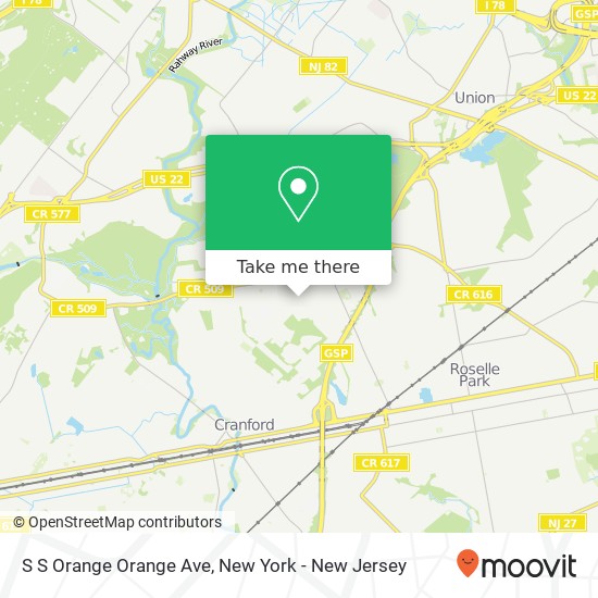 Mapa de S S Orange Orange Ave