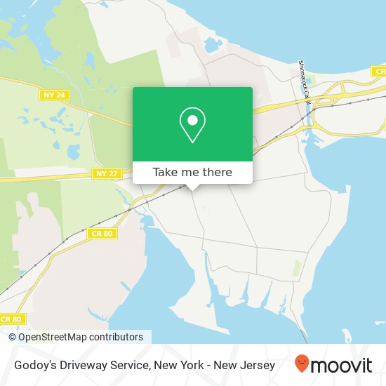 Mapa de Godoy's Driveway Service