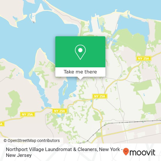 Northport Village Laundromat & Cleaners map