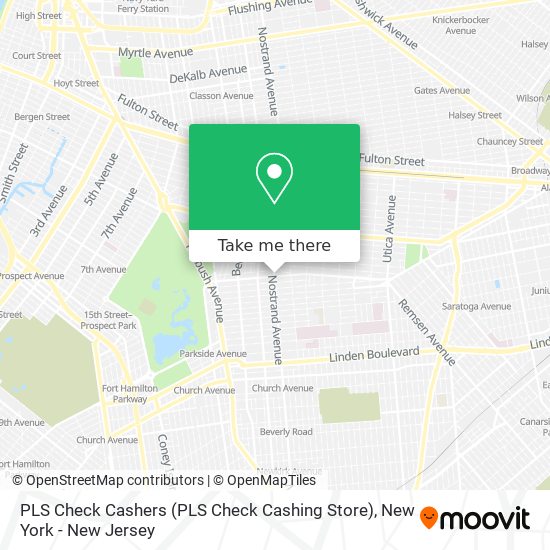 PLS Check Cashers (PLS Check Cashing Store) map