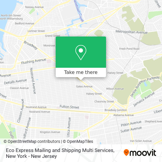 Mapa de Eco Express Mailing and Shipping Multi Services