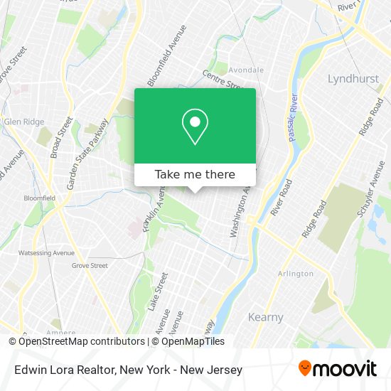 Edwin Lora Realtor map