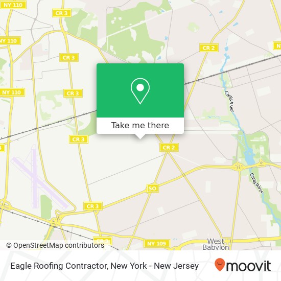 Mapa de Eagle Roofing Contractor